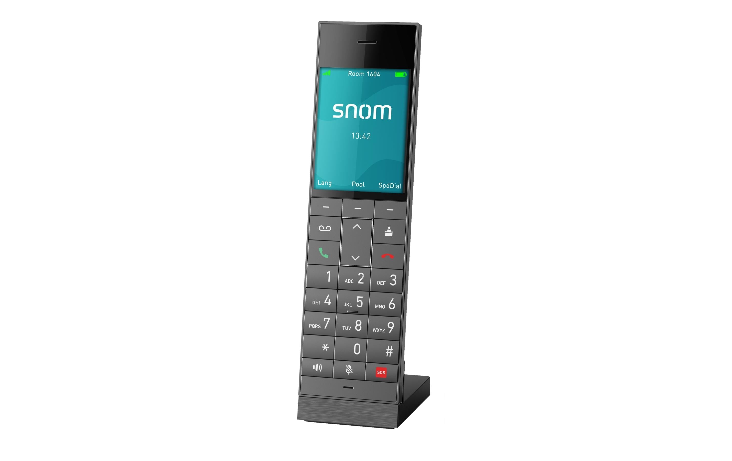 Snom HM2 mit Ladeschale