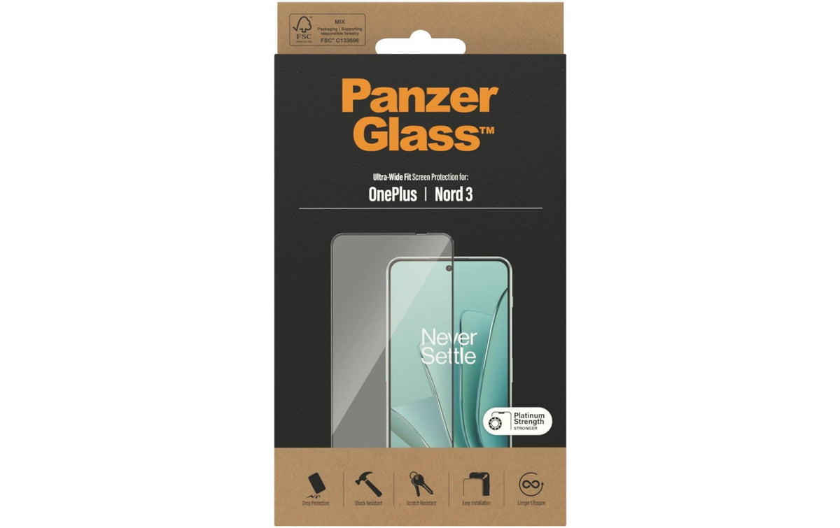 PANZERGLASS Clear Glass, UWF