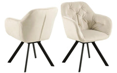AC Design | Esszimmerstuhl Lola | Stahl, 57.5x61.5x81.5, Sand