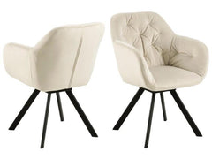 AC Design | Esszimmerstuhl Lola | Stahl, 57.5x61.5x81.5, Sand