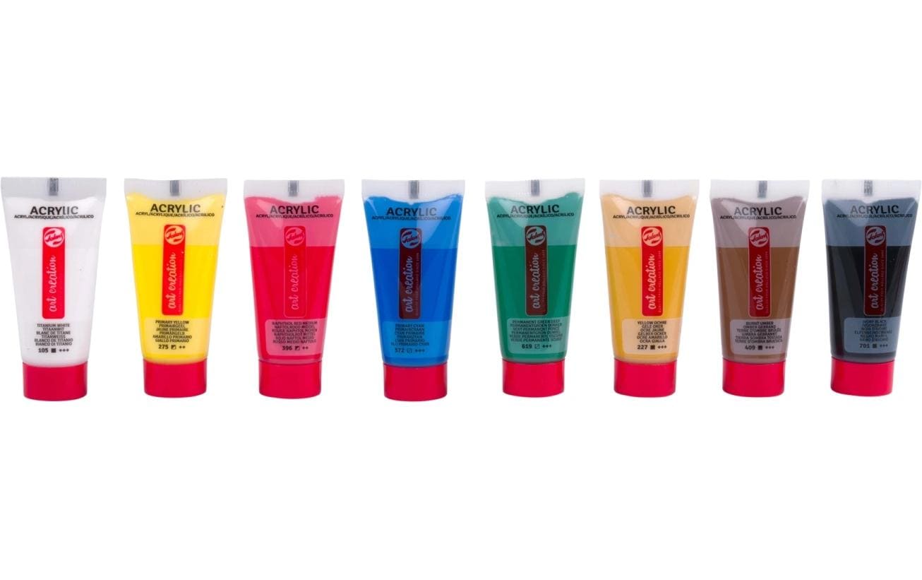 Talens Acrylfarbe 8er Set