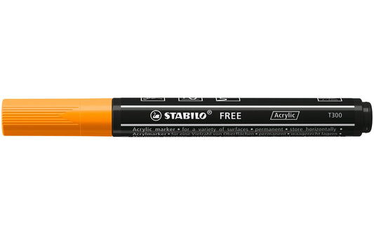 STABILO FREE Acrylic T300 orange