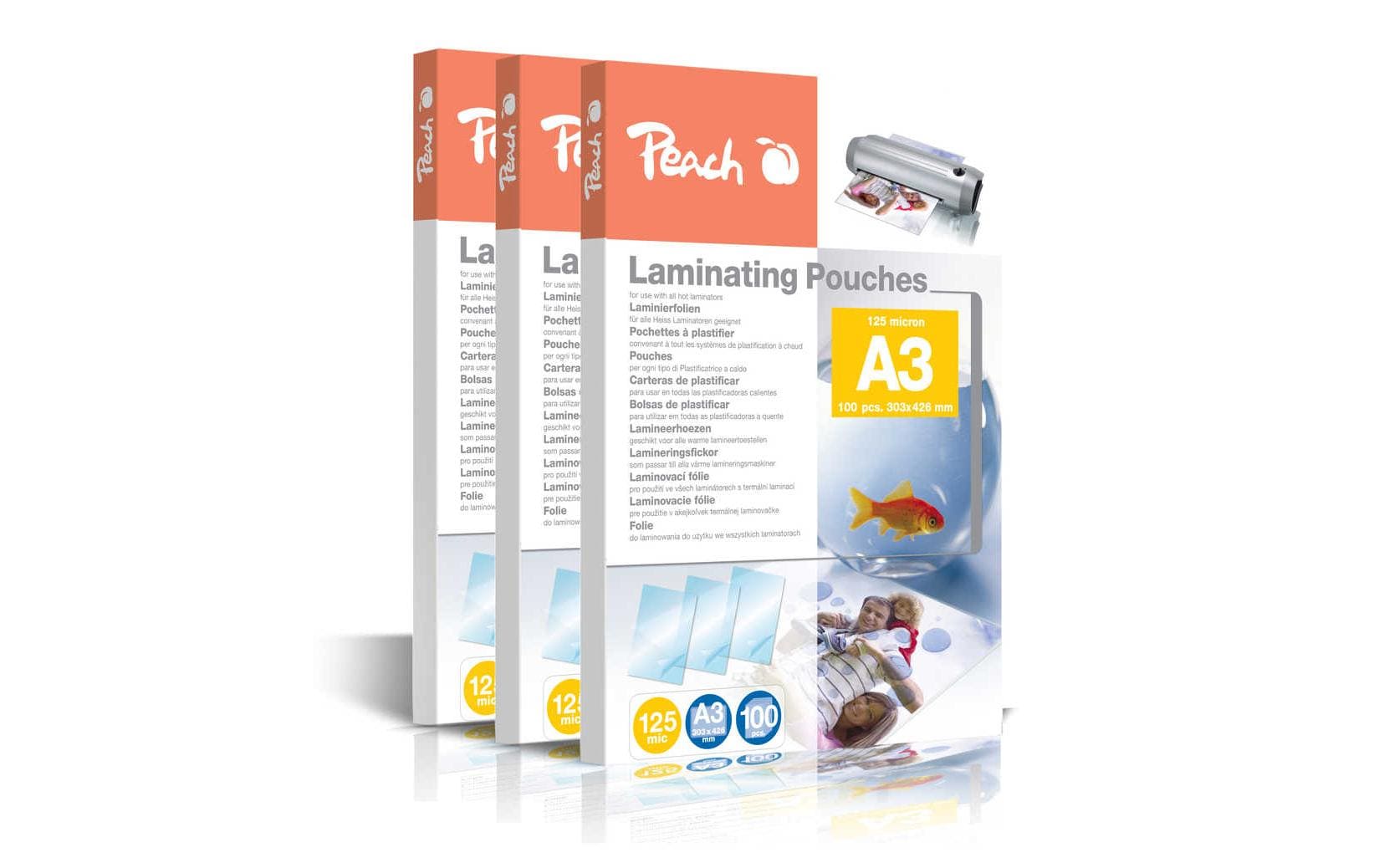 Peach Laminierfolie A3