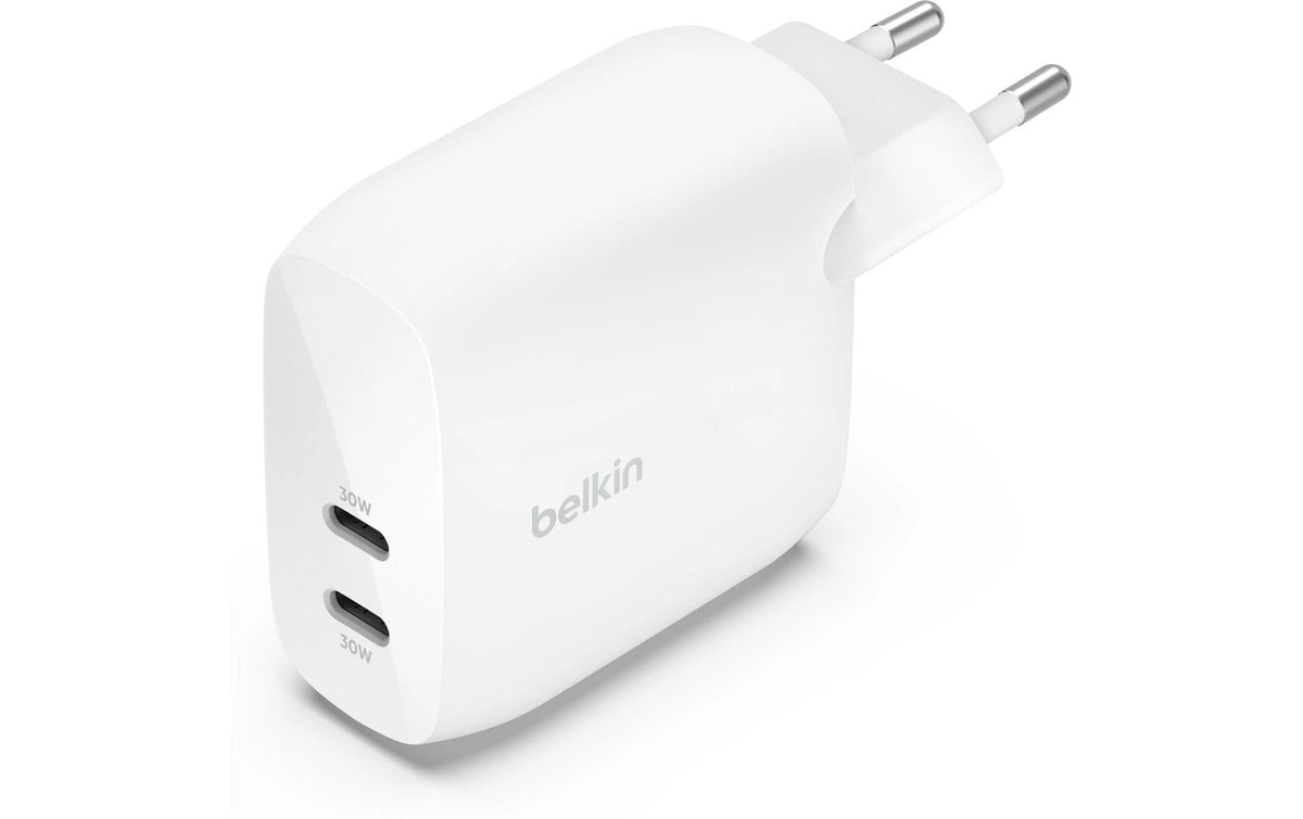BELKIN USB-C-Ladegerät, 2x USB-C, 60W