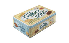 Nostalgic Art | VorratsdoseCookies'n'Biscuits | flach, Metall, 10x14x20 cm, 3L