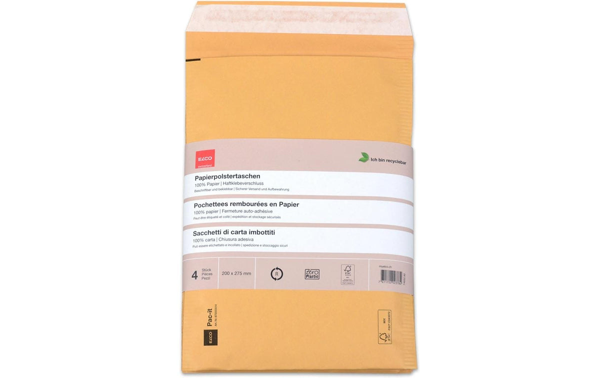 Papierpolstertasche, Zero Plastic