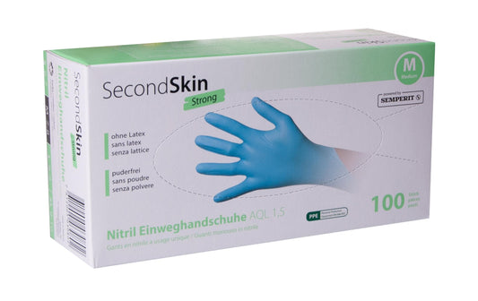 SecondSkin, Einweghandschuh Nitril Strong M