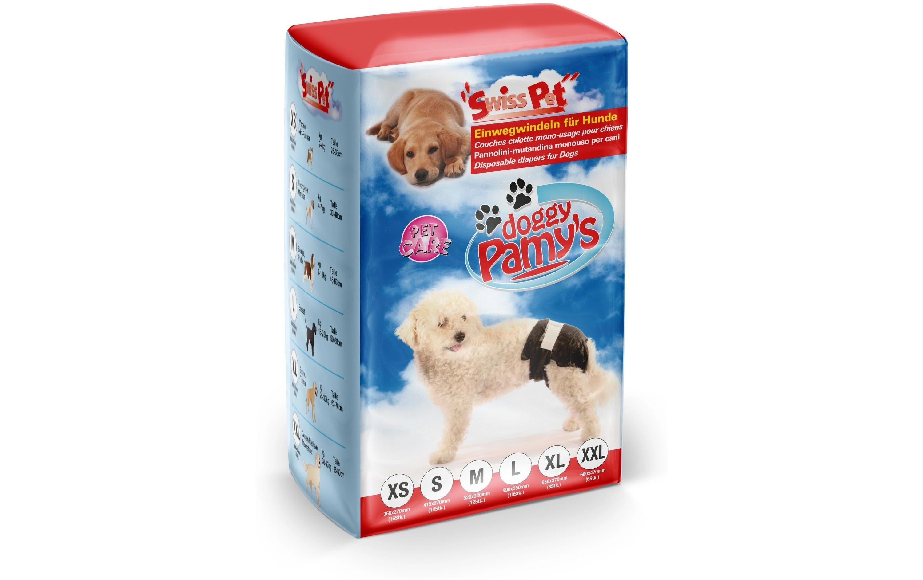 Swisspet Einwegwindeln Doggy Pamys Gr. XL