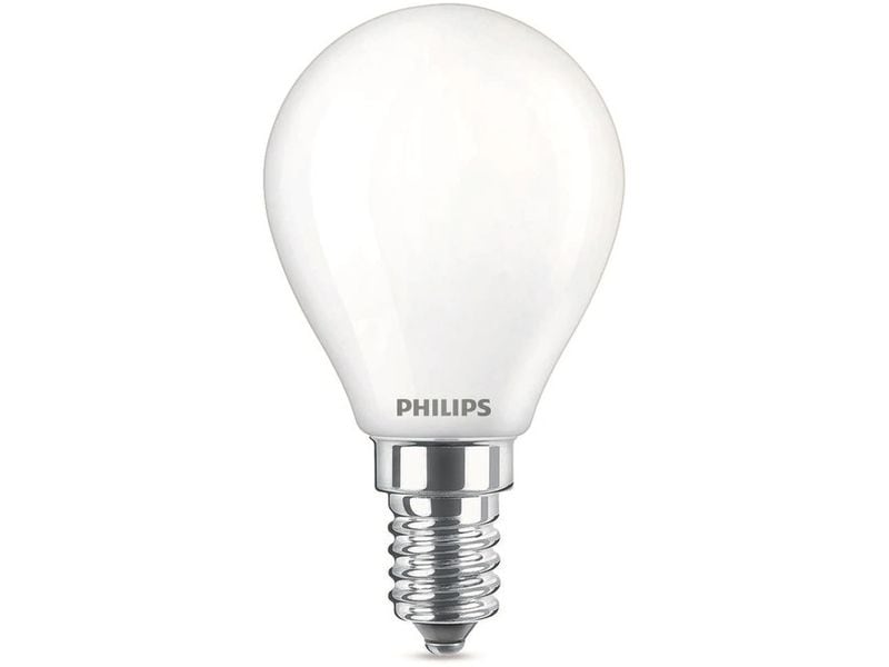 Philips | LED Lampe 4.5W (40W) | E14, P45, 136lm, 2700-2200K, matt
