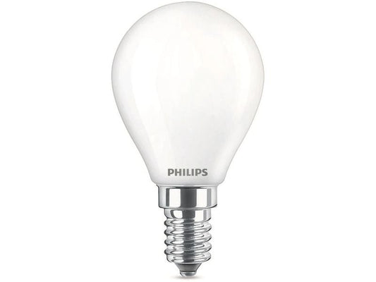 Philips | LED Lampe 4.5W (40W) | E14, P45, 136lm, 2700-2200K, matt