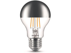 Philips | LED Lampe 7.2W (48W) | E27, A60, 610lm, 2700K, klar/Kopfspiegel
