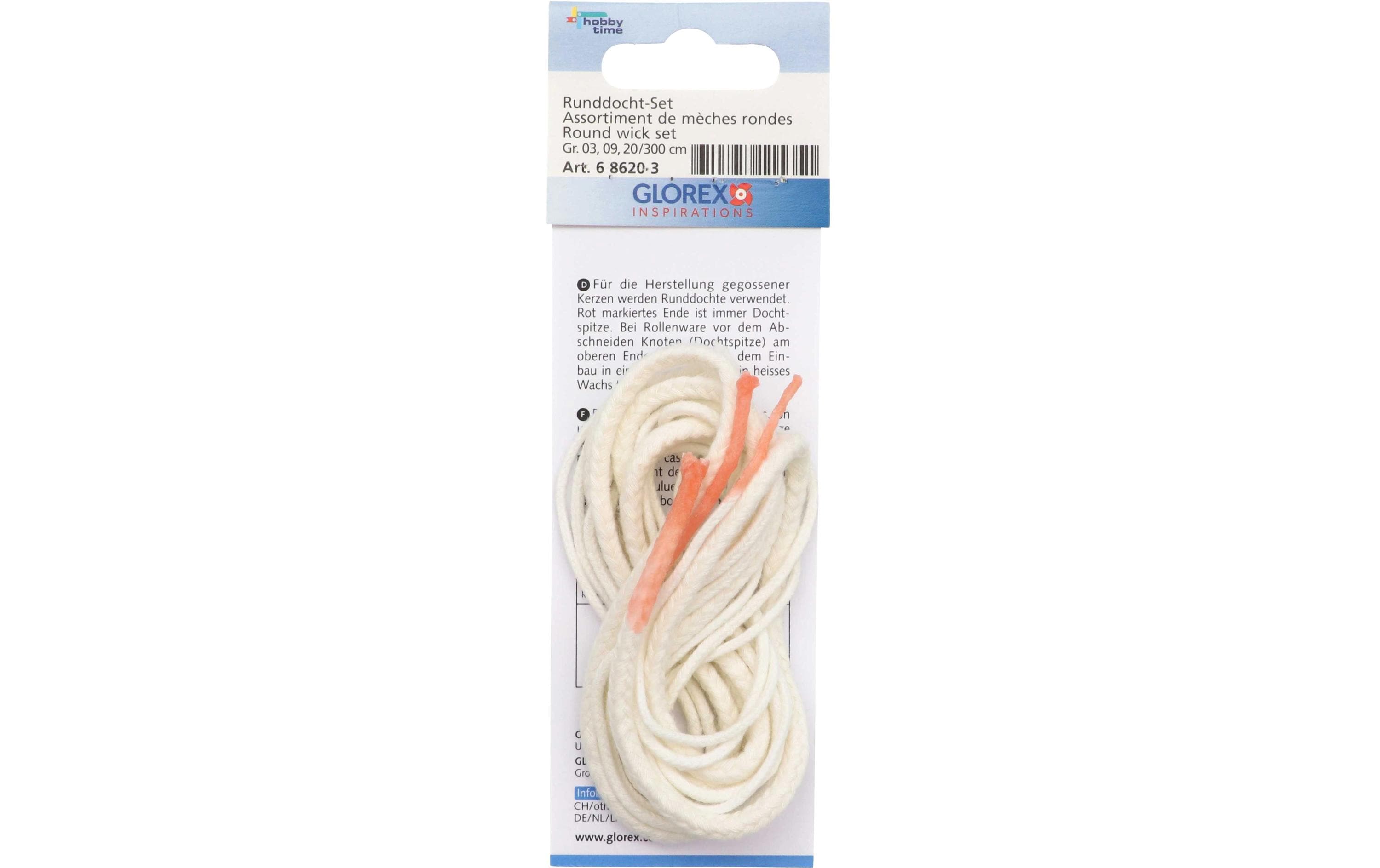 Glorex Docht rund