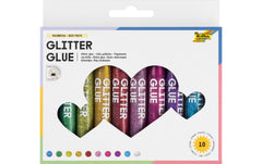 Folia Glitter Glue 10er