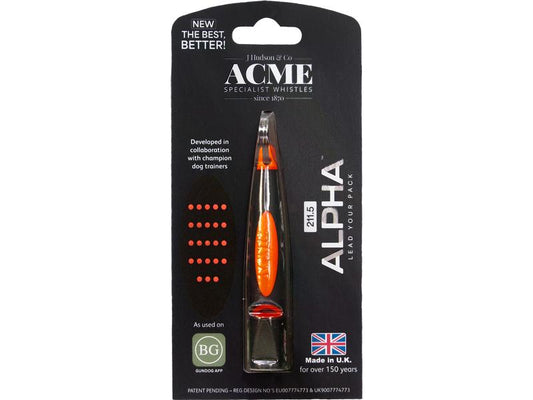 ACME | Alpha Hochfrequenzpfeife 211.5 | schwarz/orange