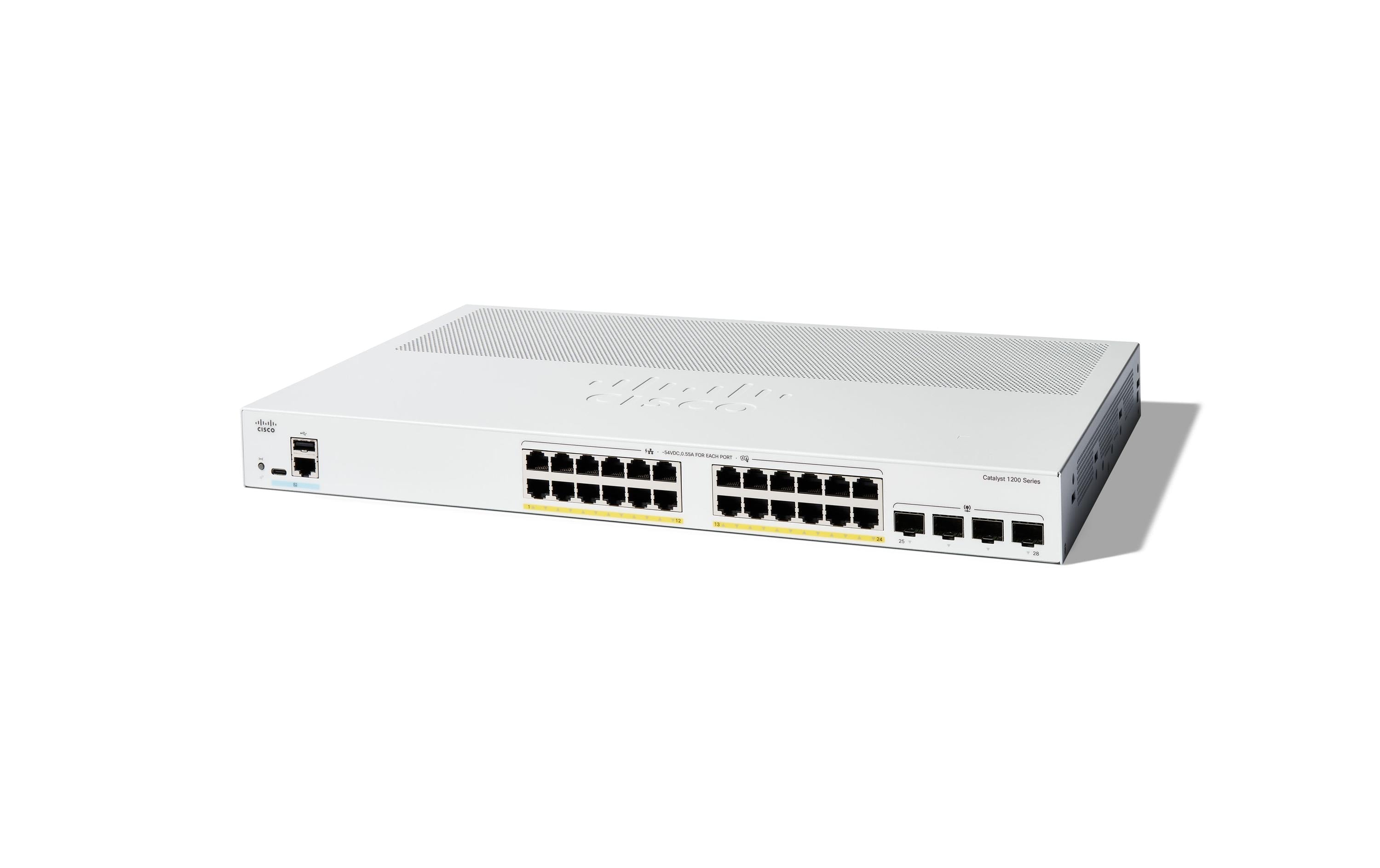 Cisco C1200-24P-4G: 24 Port Smart Switch
