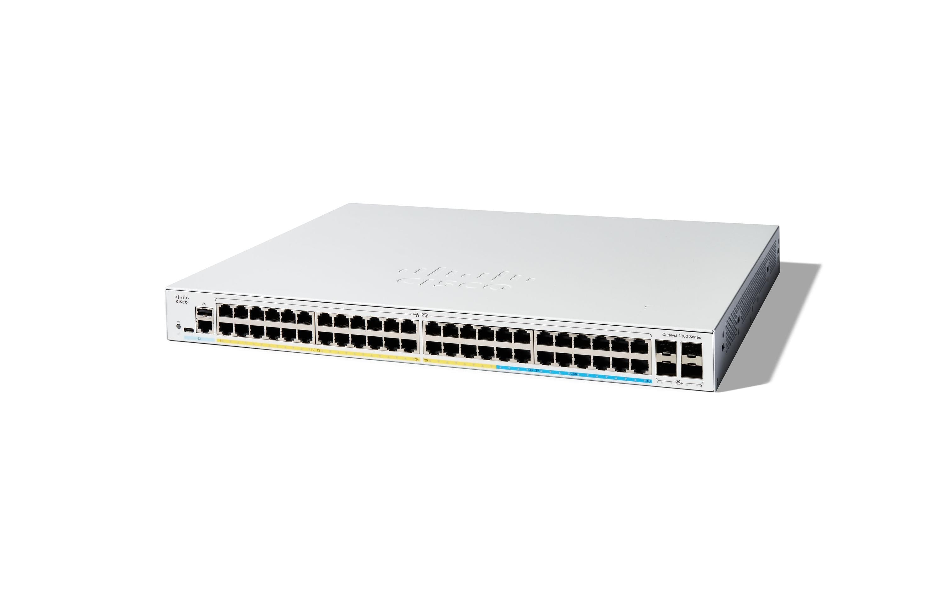 Cisco C1300-48P-4X: 48 Port Managed Switch