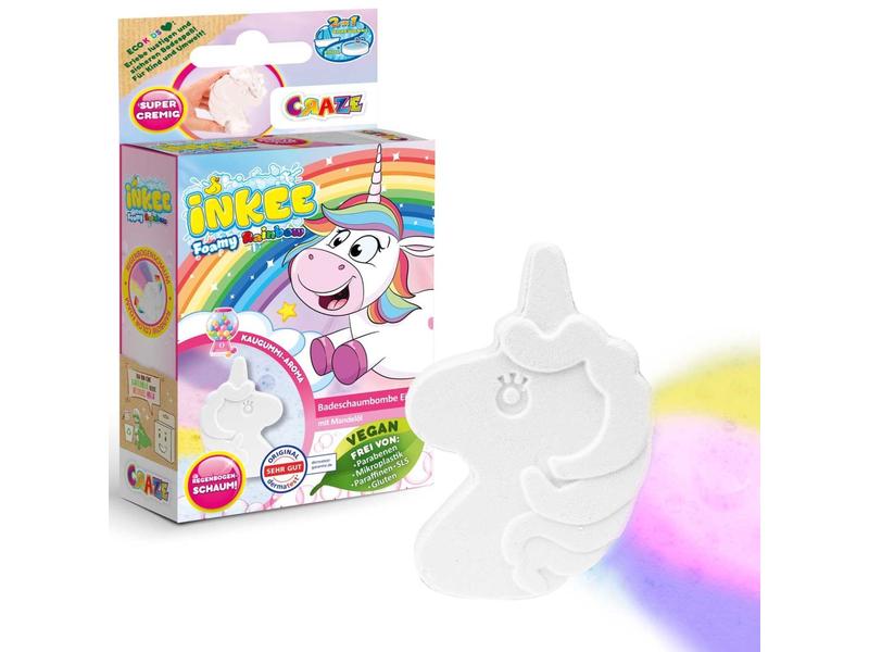 Craze | Inkee Badebombe Foamy Unicorn