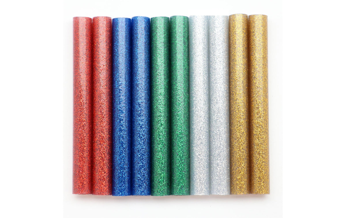 Glorex Ersatzstäbe farbig mit Glitter