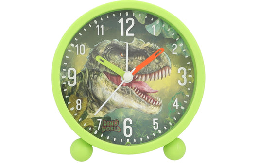 Depesche Wecker Dino World grün