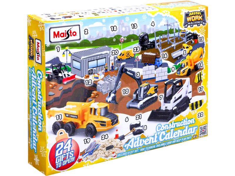 Maisto | Adventskalender Maisto Mini Work Machines | 2025