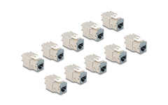 Delock, Keystone-Modul RJ45 zu LSA Cat.6A G