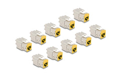 Delock, Keystone-Modul RJ45 zu LSA Cat.6A G