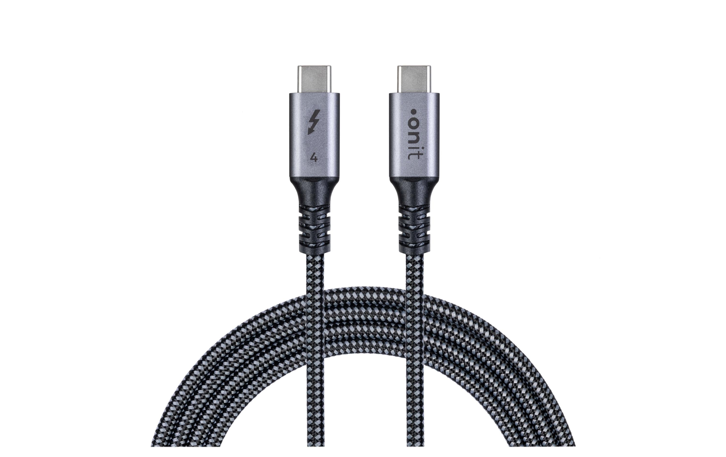onit, Thunderbolt 4-Kabel USB C - USB C 2 m