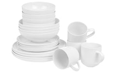 FURBER, Speise-Service 20-teilig, Weiss
