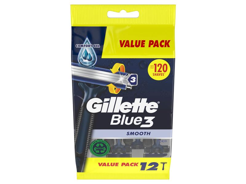 Gillette | Blue 3 Smooth 12er | 12 Stück