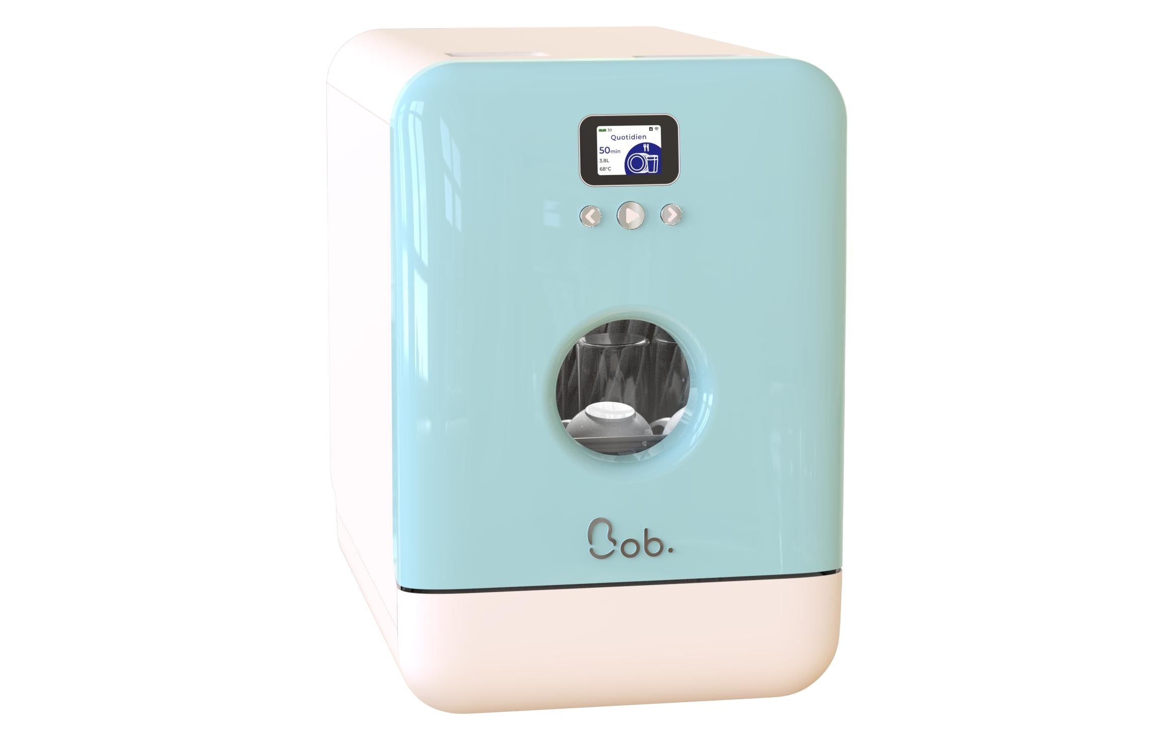 Bob Geschirrspüler Blau & Weiss