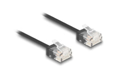 Delock, Patchkabel Cat 6, UTP, 2 m, Schwarz