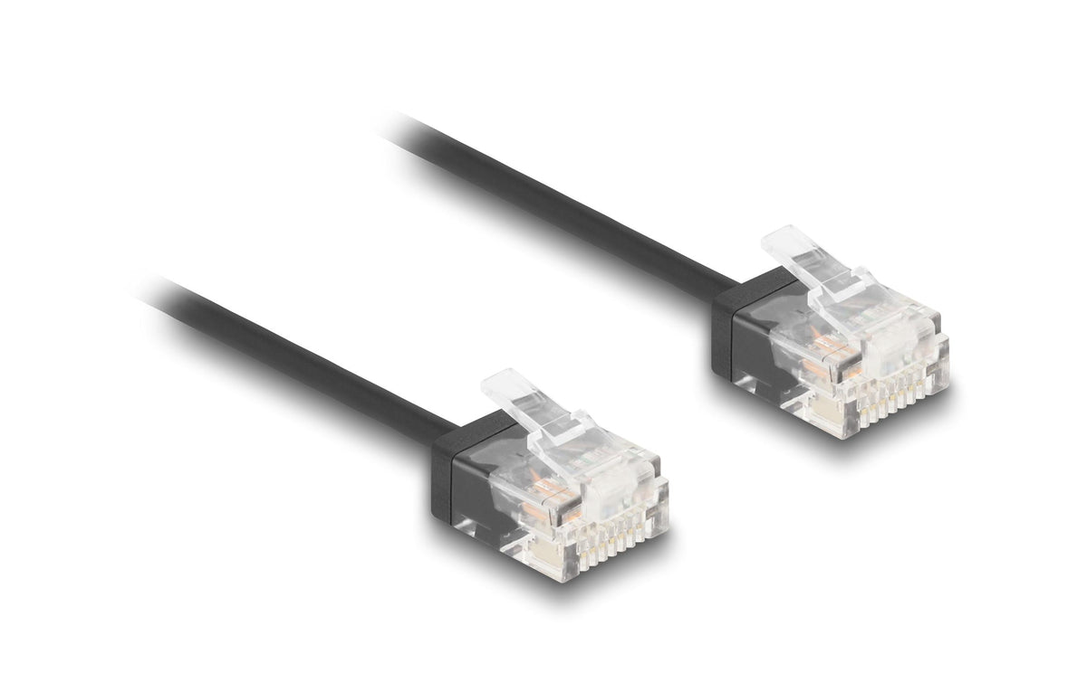 Delock, Patchkabel Cat 6, UTP, 0.3 m, Schwa