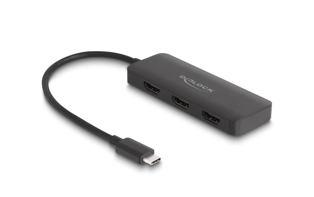 Delock USB-C Splitter zu 3x HDMI