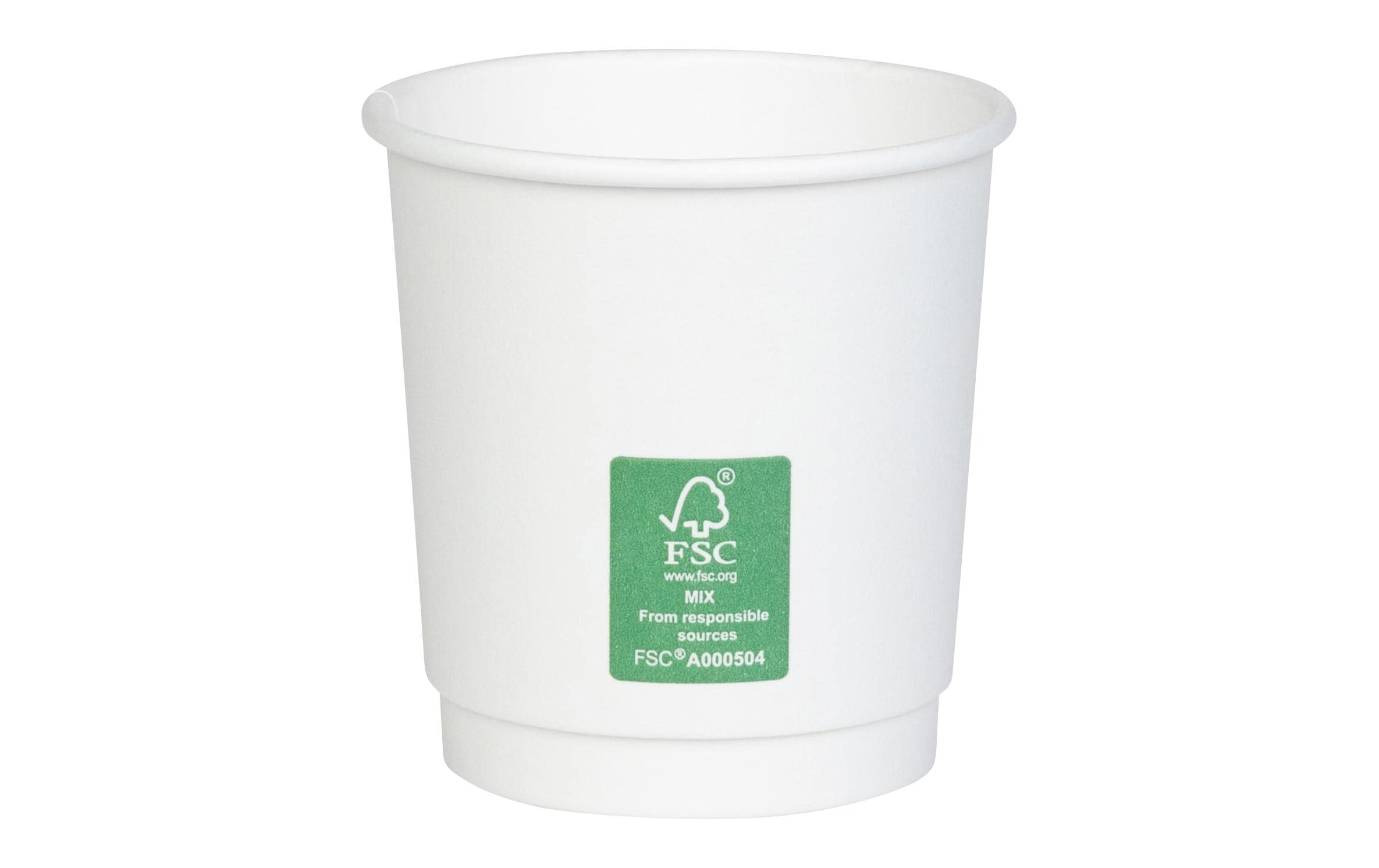 FURBER, Einweg-Kaffeebecher 120 ml, 50 Stüc