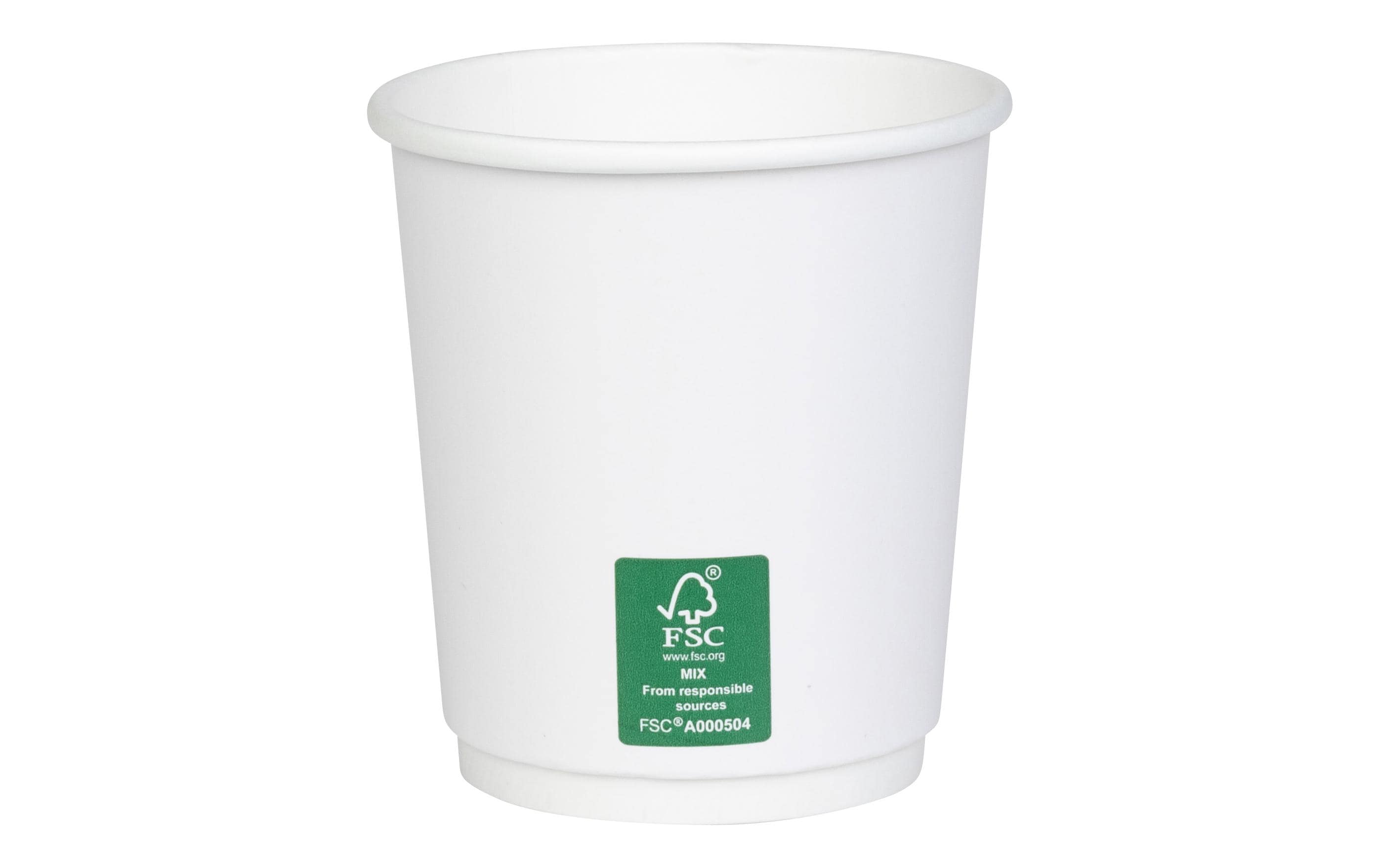 FURBER, Einweg-Kaffeebecher 200 ml, 50 Stüc