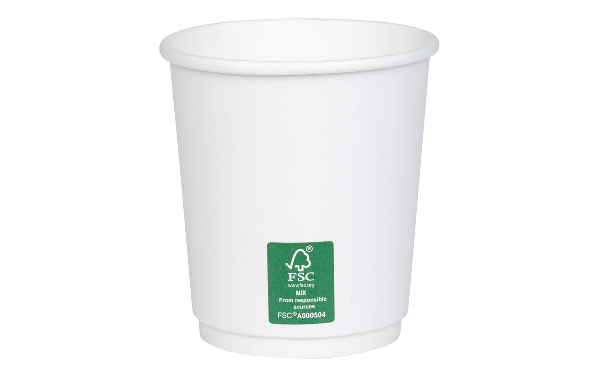 FURBER, Einweg-Kaffeebecher 200 ml, 50 Stüc