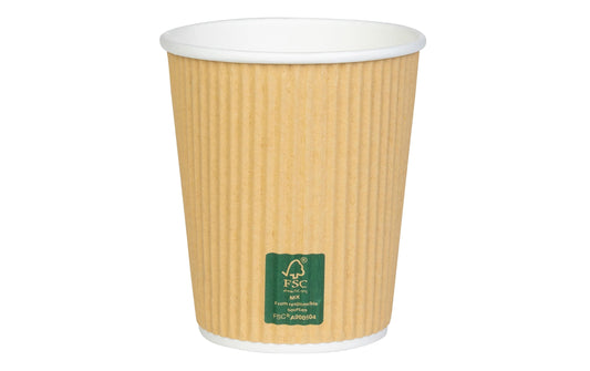 FURBER, Einweg-Kaffeebecher 270 ml, 50 Stüc
