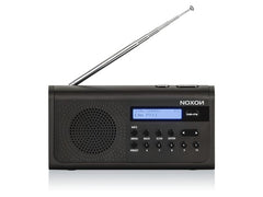 Noxon | Rigi, DAB+ Radio | Schwarz, Netz- und Batteriebetrieb