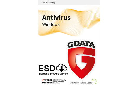 G DATA | AntiVirus Swiss Edition | Win, ESD, Vollversion, 3 User/PC, 2Y, D/F/I