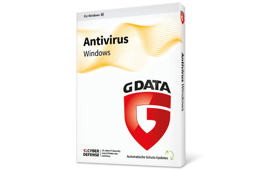 G DATA | AntiVirus | Win, Box, Vollversion, 1 User/PC, D/F/I