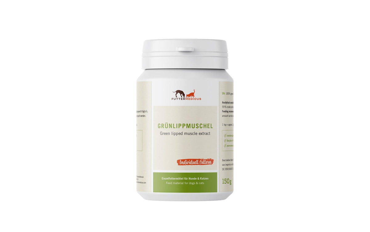 Futtermedicus Grünlippmuschelpulver 150g