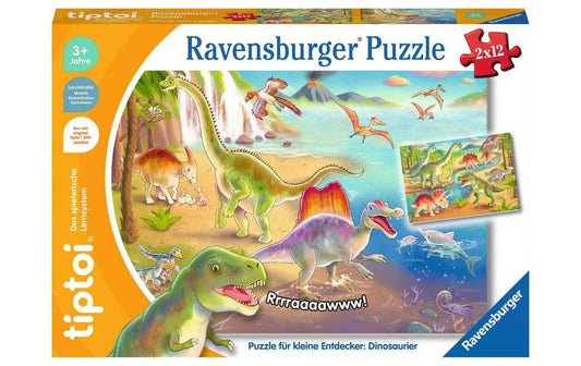 tiptoi | Puzzle: Dinosaurier | Ab 3 Jahre