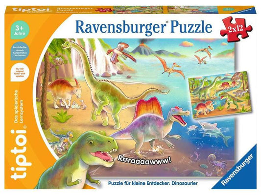 tiptoi | Puzzle: Dinosaurier | Ab 3 Jahre