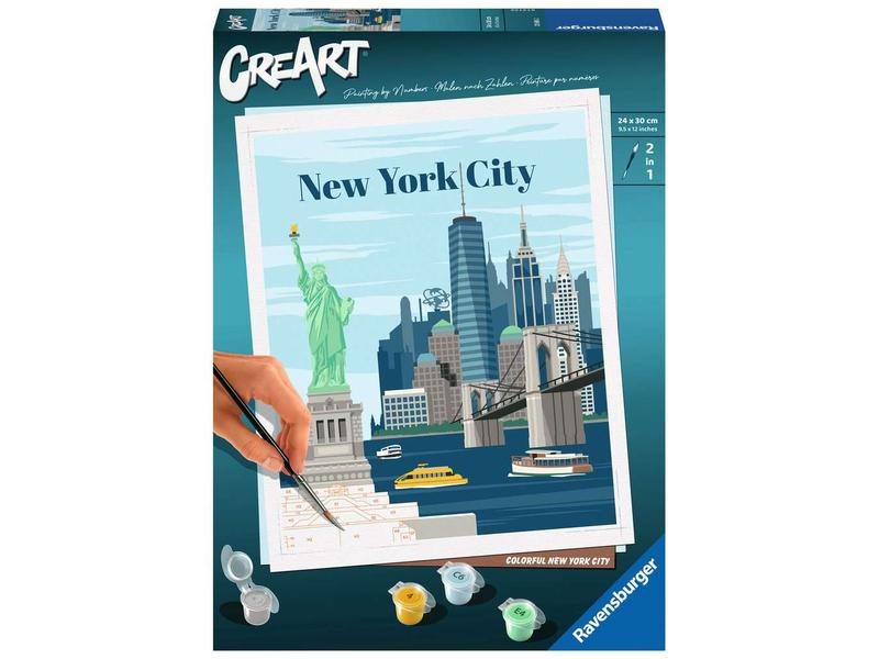 Ravensburger | CreArt - MNZ - Colorful New York City | Ab 12 Jahre