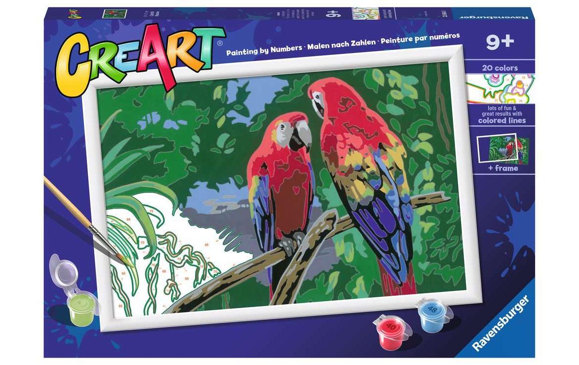 CreArt - MNZ - Colorful Macaws