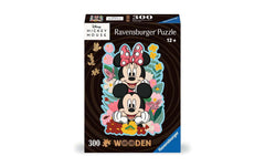 Ravensburger | Holzpuzzle Disney Mickey & Minnie | 12-99 Jahre