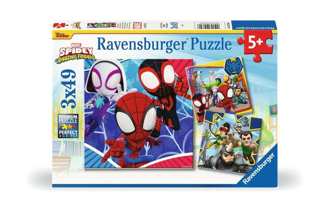 Puzzle Spideys Abenteuer