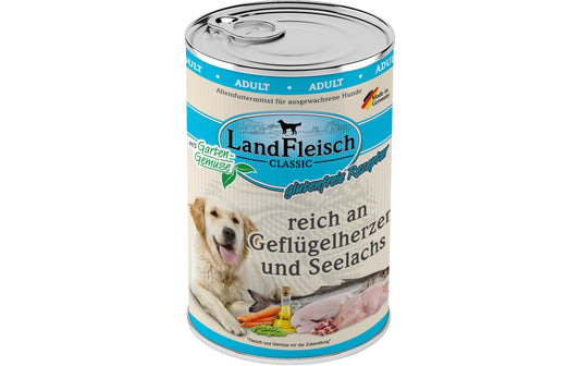 Landfleisch Classic Gefl.herz&Seelachs