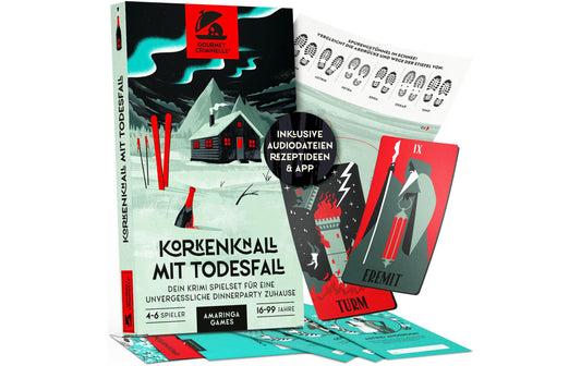 Gourmet Criminelle | Korkenknall mit Todesfall | ab 16 Jahren, 4-6 Spielende