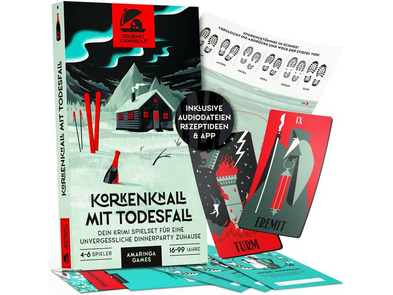 Gourmet Criminelle | Korkenknall mit Todesfall | ab 16 Jahren, 4-6 Spielende